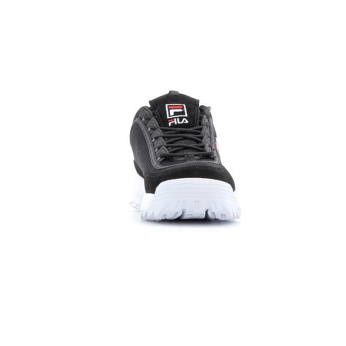 Baskets Fila Disruptor Mesh Low Women Noir Femme Lacets Noir Cdiscount Chaussures