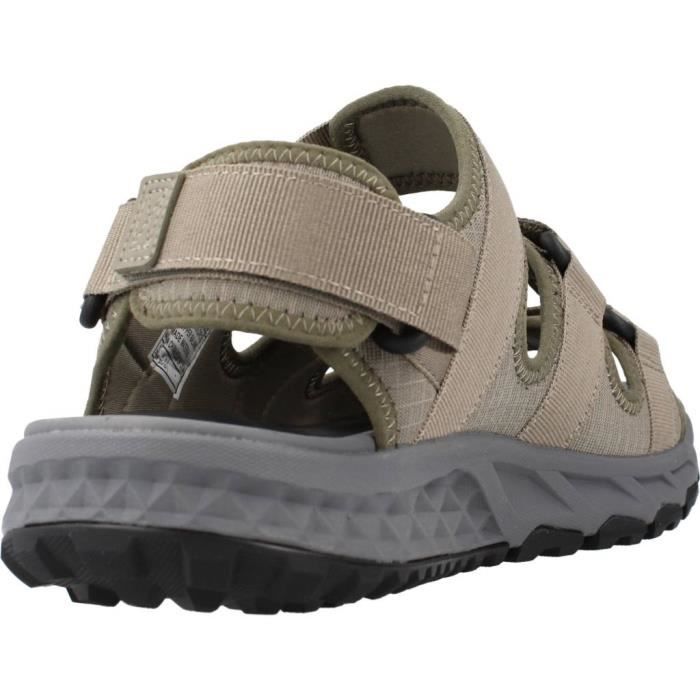 Sandale nu pieds homme Skechers 136748 Beige Beige Cdiscount Chaussures