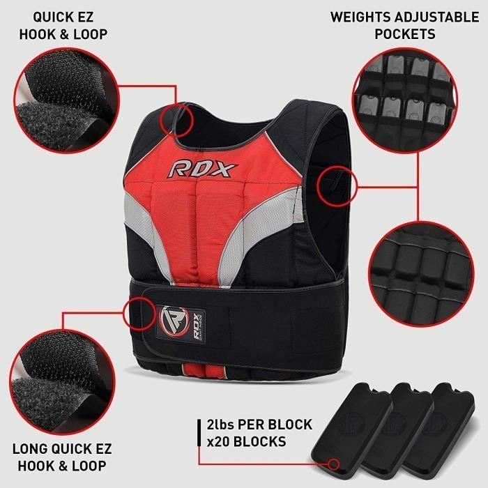 Gilet lesté on sale rdx