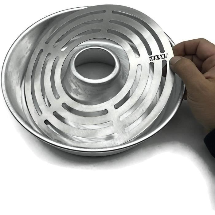STYYL Grille de cuisson (1er niveau) compatible avec four en acier