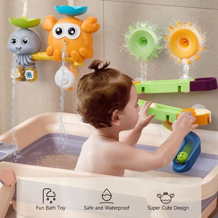 Jouets De Bain Jouets Pour Enfants Jouets De Bain Pour Bébé 1 2 3 Ans  Filles Garçons Tortue Roue Hydraulique Avec Ventouse Jouets De Salle De  Bain Pour Enfants En Bas Âge 230923 Du 11,62 €