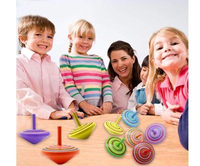 Ovni Jouet Bois Pas Cher Toupie Enfants Garçon Fille Jeux Anniversaire Ovni Jouet Bois Pas Cher Toupie Enfants Garçon Fille Jeux Anniversaire