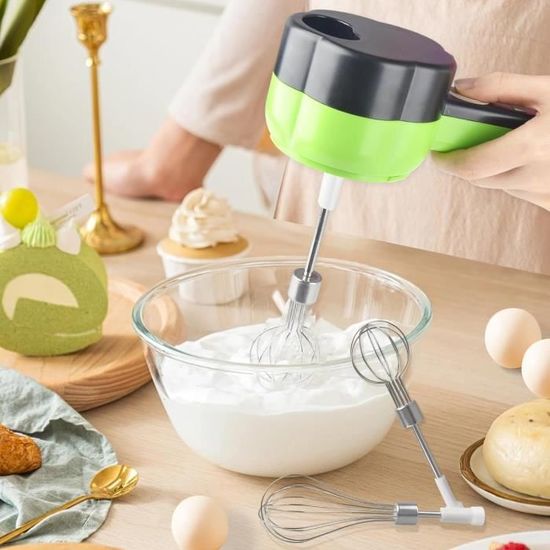 Hachoir électrique Portable 4-en-1 Valink | Pour Ail, Oignon, Légumes, Sans Fil Et Facile à Nettoyer