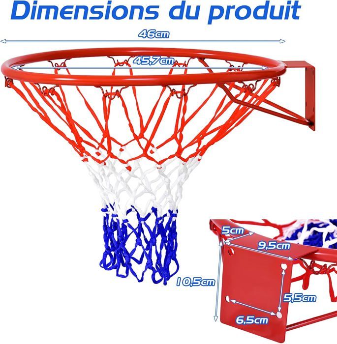 Panier de basket arcade 175 x 65 x 205 cm - Électronique + Pliable