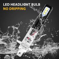 Ampoule LED H1 6000K Pour Phare Ou Antibrouillard Voiture - 24 LEDs SMD, Blanc, 12V, Plug & Play