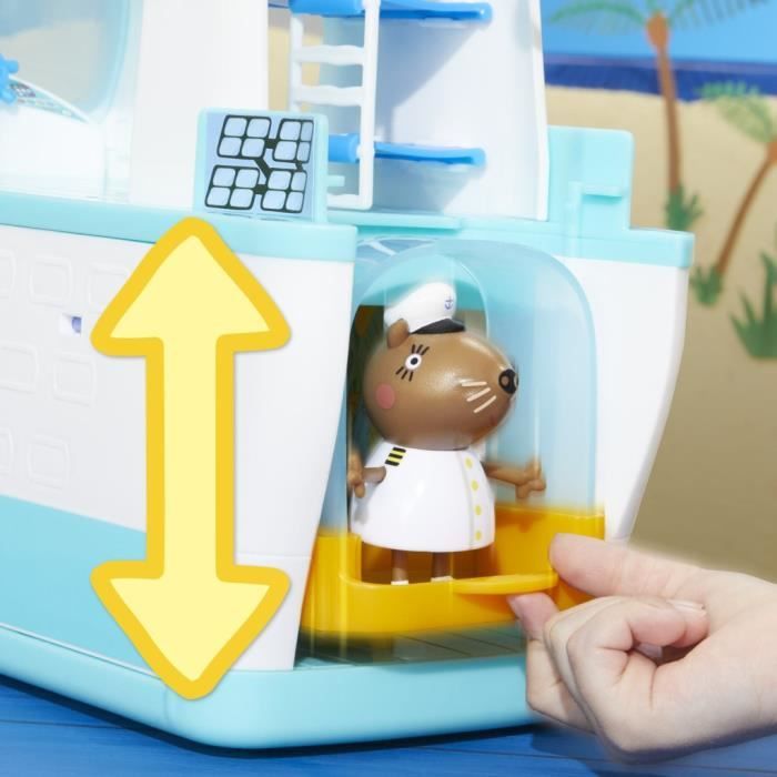 Coffret Peppa Pig - Peppa Et Evie Au Parc - 4 Pièces Avec Figurines, Poussette Et Mare Aux Canards - Jouet Pour Enfants Dès 3 Ans