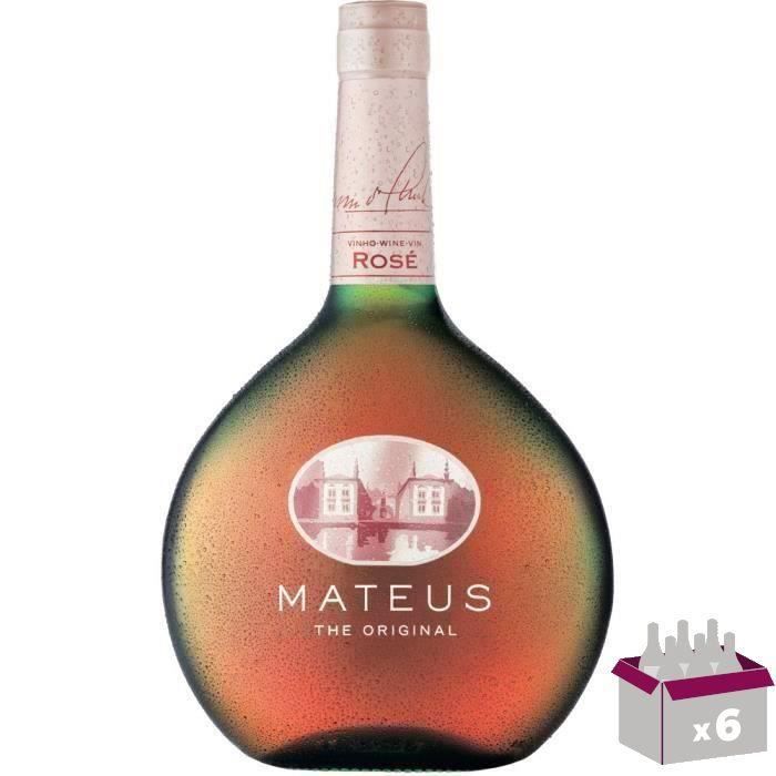 Mateus Vin Portugal Rosé 75 cl. x6
