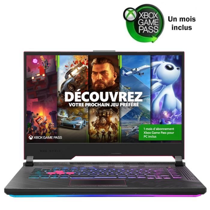 PC Portable Gamer ASUS STRIX-G15-G512LV-HN237T - 15'' FHD 144 Hz - Core i7-10870H - RAM 16 Go - RTX 2060 - Stockage 512Go SSD - W10