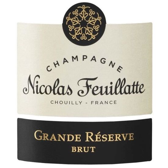 Champagne Nicolas Feuillatte Grande Réserve Brut 37,5cl La cave Cdiscount