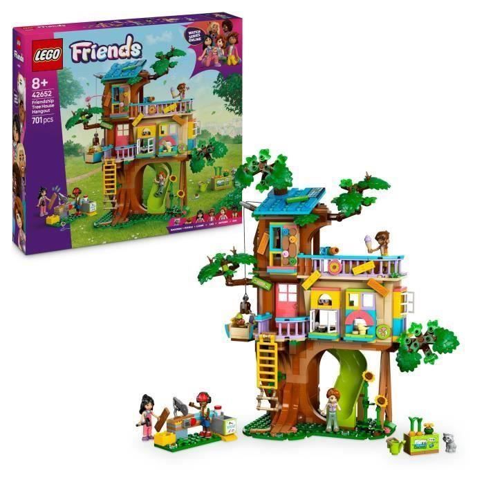 LEGO Friends 42652 La Cabane de lAmitié - Jouet de Construction pour enfant dès 8 ans