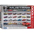 Eurographics Ford Mustang Evolution 50th Anniversary (LS) Puzzle (1000 pièces) 6000-0684-0