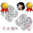 LCC® Boucles d'oreilles étoiles éternel style de la mode coréenne des femmes haut de gamme de bijoux boucles d'oreilles diamant-0