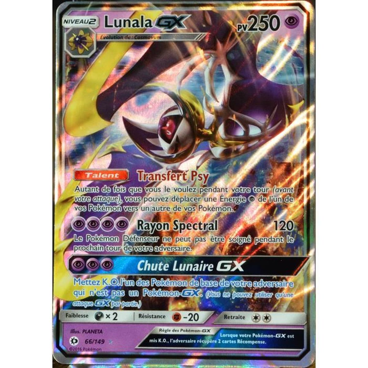 Carte Pokemon 66 149 Lunala Gx 250 Pv Sm1 Soleil Et Lune Cdiscount Jeux Jouets Carte Pokemon 66 149 Lunala Gx 250 Pv Sm1 Soleil Et Lune Cdiscount Jeux Jouets