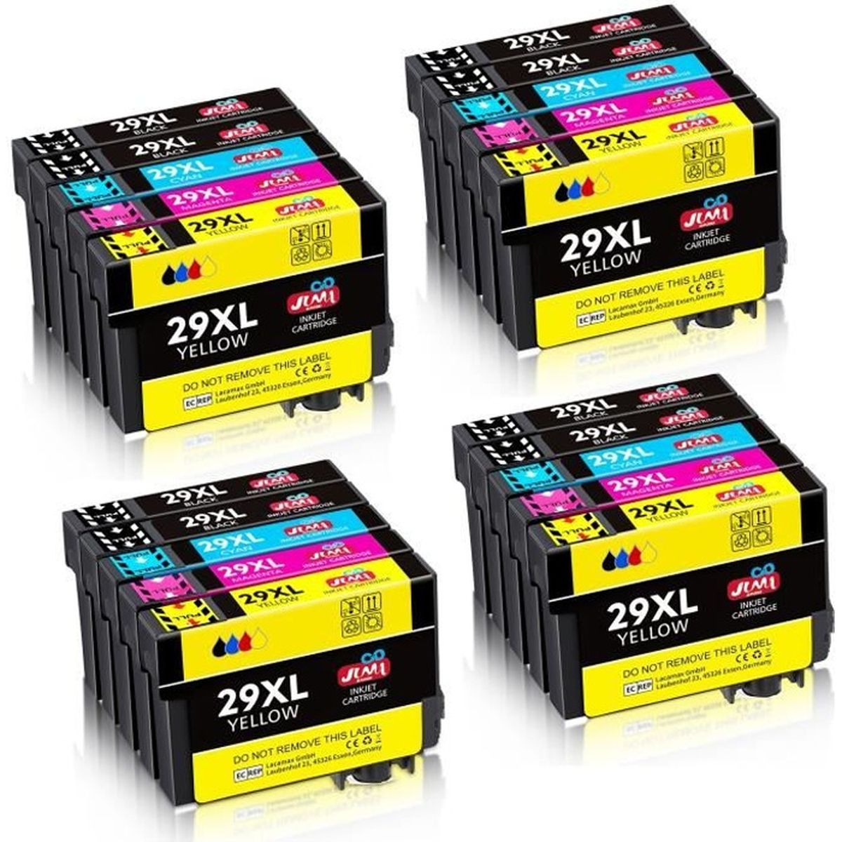 Compatible Epson  29 29XL Noir Cyan Magenta Jaune 