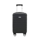 TRAVEL SCENERY Valise Cabine 55×35×20 cm Compatible Ryanair – Valise Rigide ABS Légère Anti-Choc avec Serrure à Code et 4 Roulettes – noir