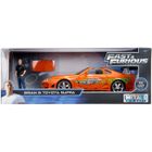 Voiture Miniature - JADA TOYS - TOYOTA Supra - 1/24 - Fast And Furious - 1995 - Orange
