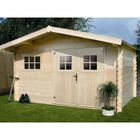 HABITAT ET JARDIN Abri jardin bois - 19,72 m² - 4.64 x 4.25 x 2,32 m - 28 mm