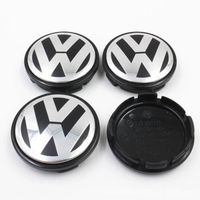 4x 56mm Centre De Roue Moyeu Caps Couvre Roue Jante Logo Badge Emblème pour VW Auto ref:1J0 601171