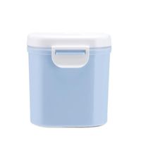 boîte pour contenants de lait en poudre pour bébé portable avec pelle, l bleu sans bpa