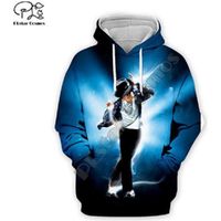 pull à capuche,PLstar Cosmos Michael Jackson 3D imprimé sweat à capuche-sweat-veste-hommes femmes hip hop vêtements ventilateur cos