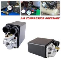 Soupape de commande résistante commutateur pression compresseur d'air 90 livres par pouce carré -120 PSI