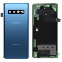 Cache batterie Samsung Galaxy S10 Plus Façade arrière Original Samsung bleu Bleu