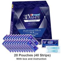 bande crest 3d white pour le blanchiment des dents