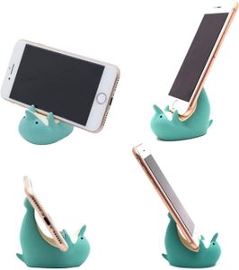 RACK - BAIES  Support de téléphone portable en forme de dauphin mignon animal petit support de téléphone portable de bureau