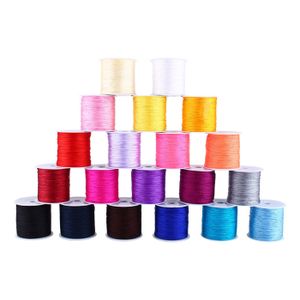Fil Nylon Bleu 0,5mm - 15m Pour Macramé Bijoux Shamballa - Neuf Sans Marque