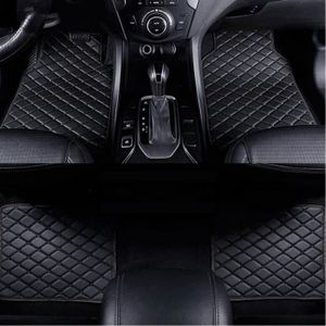 Set tapis de caoutchouc compatible avec Audi Q2 11/2016- T profil 4-pièces + clips de montage 