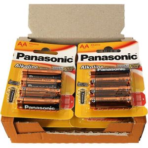 PILES  Panasonic POWER LR6 AA - Pack de 48 piles alcalines