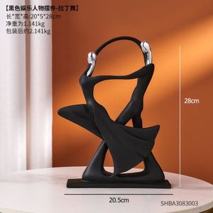 FIGURINE - PERSONNAGE Danseuse A-28cm - Figurines D'animaux Modernes Pour La Décoration De La Maison, Accessoires De Décoration De