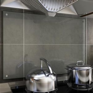 Credence Chevaux - Air - Mer Fond de hotte 90x60 cm Credence aluminium  Plaque inox de cuisine