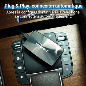 AUTORADIO OTTOCAST Android Auto sans Fil CarPlay Adaptateur,
