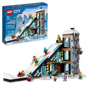 ASSEMBLAGE CONSTRUCTION LEGO City 60366 Le Complexe de Ski et d'Escalade, 