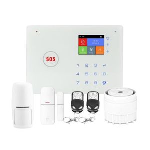 KIT ALARME Alarme maison connectée sans fil WIFI GSM Amazone 