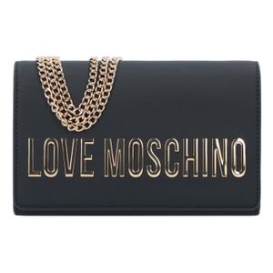 Sac à Bandoulière Femme Noir Simili Cuir – Fermeture Magnétique Et Chaîne Dorée – Neuf Sans Étiquettes