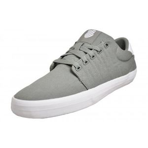 Homme K Swiss Backspin Chaussures Toile Basse NEUF