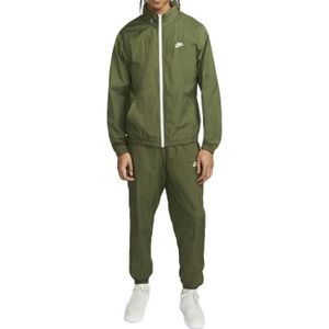 SURVÊTEMENT Ensemble de survêtement Nike NSW Essential Woven BASIC - Vert - Imperméable - Adulte - Multisport