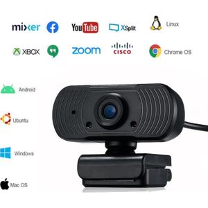 Jeux avec Clip Rotatif cam/éra Web en Streaming HD 1080P pour lenregistrement dappels vid/éo sur Youtube//Skype Comter Webcam avec Microphone pour PC Mac Ordinateur Portable conf/érence