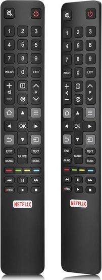 Télécommande Universelle RC802N YLI2 – Pour TV TCL, Hitachi, RCA – Smart TV LCD LED