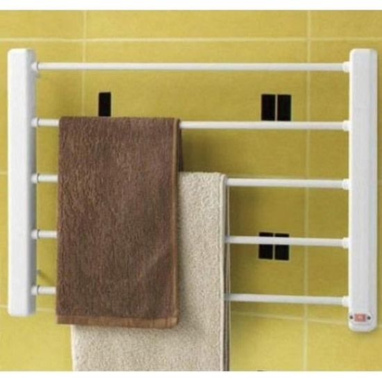Sècheserviettes électrique Blanc Vertical 60 cm Aluminium Faible consommation Achat