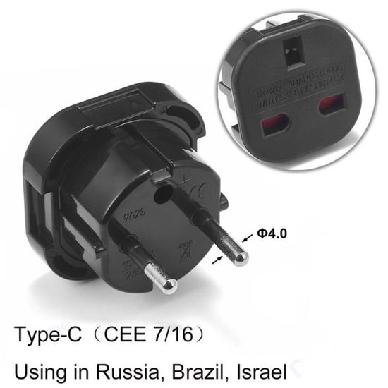 Adaptateur de prise US vers EU,adaptateur de voyage universel,prise domestique,prise électrique