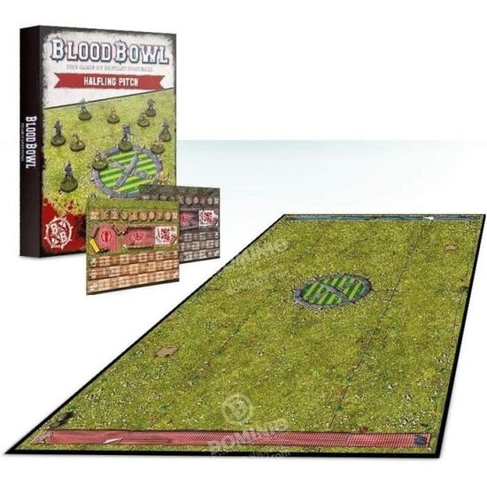 Coffret Blood Bowl Édition Troisième Saison Games Workshop - 2 Équipes Complètes (Bretonniens Et Tomb Kings) - Plateau, Règles, Dés Et Figurines à Assembler