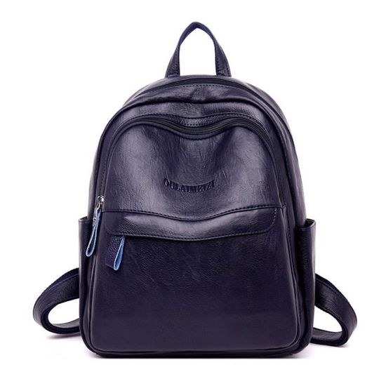 STILORD Sac à Dos En Cuir Véritable Vintage – Heiko – Ordinateur 15,6″ – Compartiment Antivol