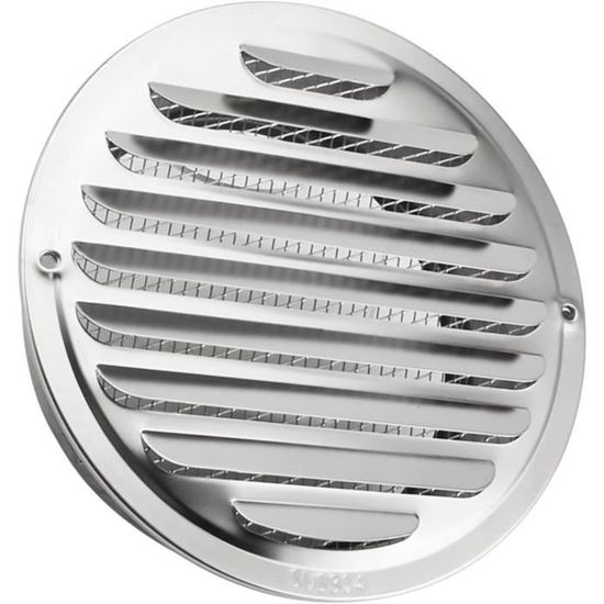 Grille Aération Ronde Inox 316 Diamètre 128 Mm - Neuf Sous Emballage