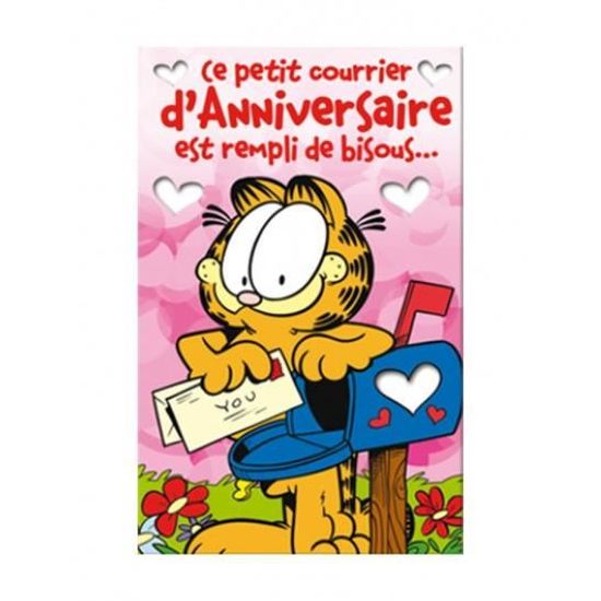 Carte Anniversaire Garfield Bisous Achat Vente Carte Correspondance Carte Anniversaire Garfield Cdiscount Carte Anniversaire Garfield Bisous Achat Vente Carte Correspondance Carte Anniversaire Garfield Cdiscount