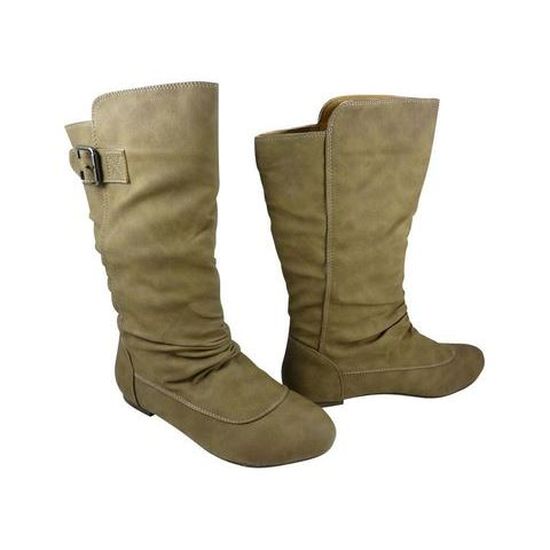bottes plates pas cher