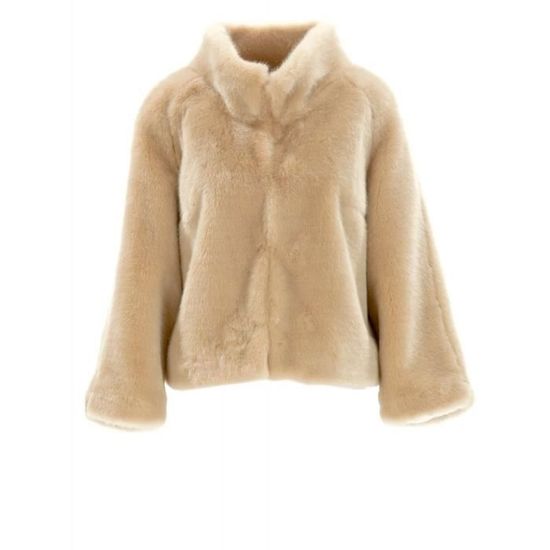 Manteau En Fausse Fourrure Pour Femme – Veste Courte Douce Et Chaude Pour L’automne Et L’hiver - 10