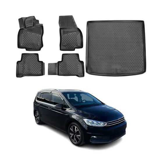 OMAC Tapis De Coffre Pour Volkswagen Touran 2015-2024 Sur Mesure